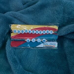 Dutch Bros Kids Bracelet Set - Blue and Yellow